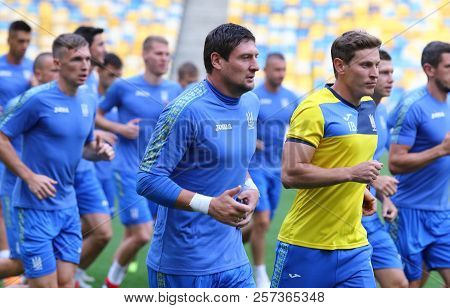 Training Session Of Ukraine National Football Team In Kyiv