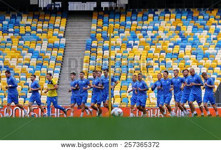 Training Session Of Ukraine National Football Team In Kyiv