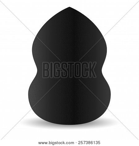 Black Makeup Blending Sponge For All Kinds Of Cosmetics, Foundation, Bb Cream, Powder, Concealer, Is