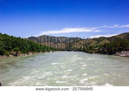 The River In The Altai Republic And The Altai Territory Of The Russian Federation, The Left Componen