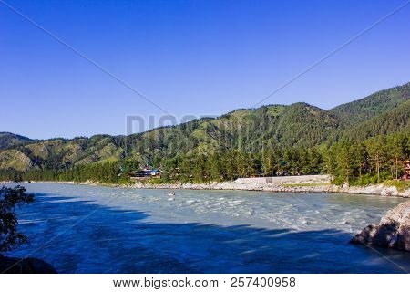 The River In The Altai Republic And The Altai Territory Of The Russian Federation, The Left Componen