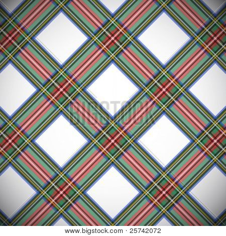Moderno abito tartan Stewart