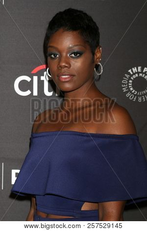 LOS ANGELES - SEP 7:  Afton Williamson at the 2018 PaleyFest Fall TV Previews - ABC at the Paley Center for Media on September 7, 2018 in Beverly Hills, CA
