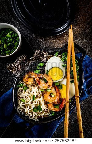 Ramen Soup With Shrimp