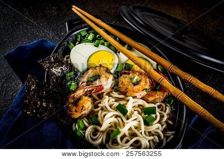 Ramen Soup With Shrimp