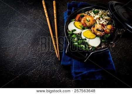 Ramen Soup With Shrimp