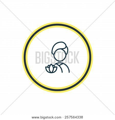 Vector Illustration Of Spa Icon Line. Beautiful Travel Element Also Can Be Used As Relaxation Icon E