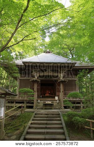 Mine Yakushi Hall Of Chuson Temple, Hiraizumi, Iwate, Japan