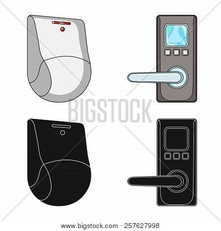 Vector Design Of Cctv And Camera Logo. Collection Of Cctv And System Vector Icon For Stock.
