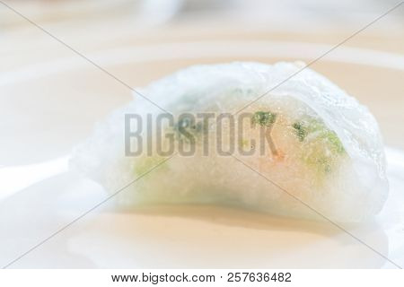 Chinese dim sum Hagao - Steamed Chinese groumet cuisine