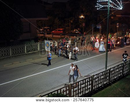 Festa Patronale Dei Corpi Santi (meaning Patronal Festival Of The Holy Bodies) In Settimo Torinese