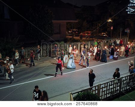 Festa Patronale Dei Corpi Santi (meaning Patronal Festival Of The Holy Bodies) In Settimo Torinese