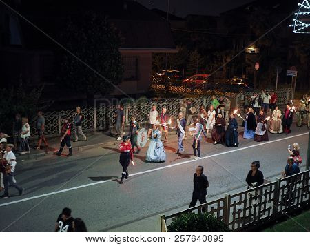 Festa Patronale Dei Corpi Santi (meaning Patronal Festival Of The Holy Bodies) In Settimo Torinese