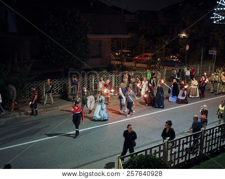Festa Patronale Dei Corpi Santi (meaning Patronal Festival Of The Holy Bodies) In Settimo Torinese