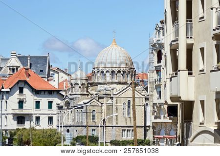 Old Orthodox Church In Biarritz, Basque Country, France