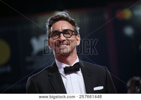 Lee Pace walks the red carpet ahead of the 'Driven' Premiere And Closing Night during the 75th Venice Film Festival at Sala Grande on September 8, 2018 in Venice, Italy.