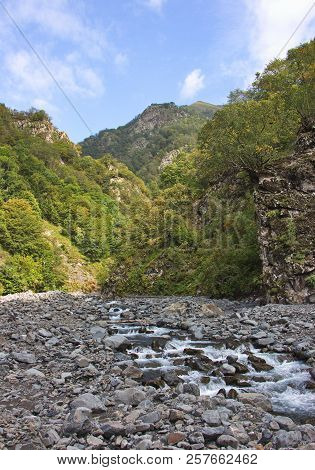 The Picture Was Taken In One Of The Mountain Regions Of Azerbaijan