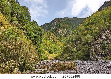 The Picture Was Taken In One Of The Mountain Regions Of Azerbaijan