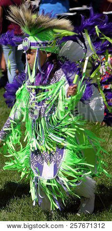 Denver, Colorado - September 8, 2018: 29th Annual Friendship Powwow And American Indian Cultural Cel