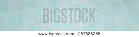 Abstract Illustration Of Gainsboro Watercolor On Paper Banner Background, Digitally Generated