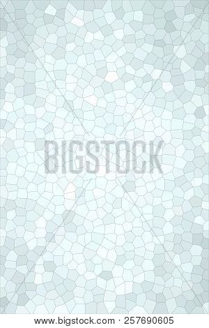 Abstract Illustration Of Vertical Gainsboro Colorful Small Hexagon Background, Digitally Generated