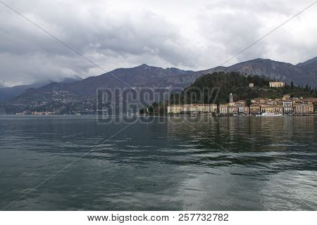 Fabuloius Lake And Town Reflections On It