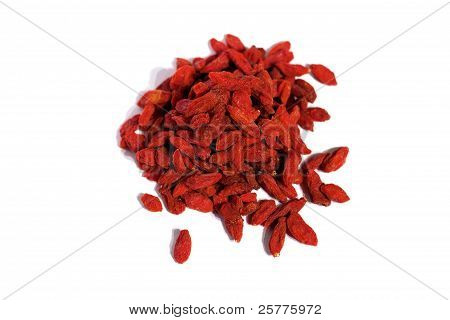 Hrst zdravých tibetské Goji bobule