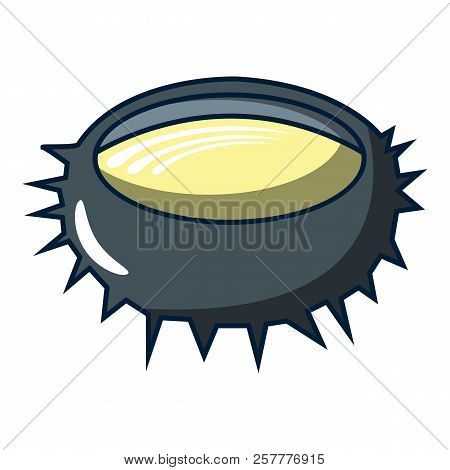 Seaurchin Icon. Cartoon Illustration Of Seaurchin Icon For Web