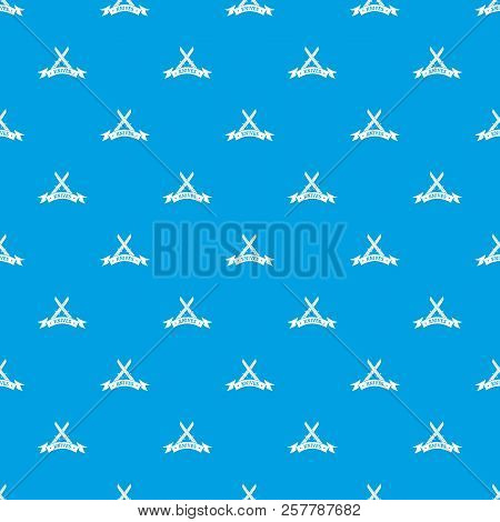 Knive Shop Pattern Seamless Blue Repeat For Any Use