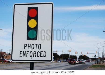 Foto erzwungen Ampel