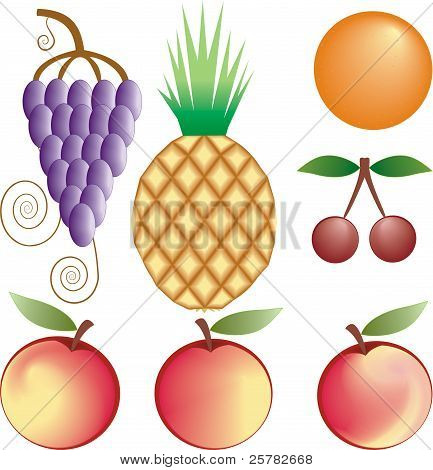Frutti Vector Set