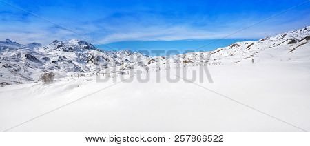 Formigal ski area in Huesca Pyrenees of Spain
