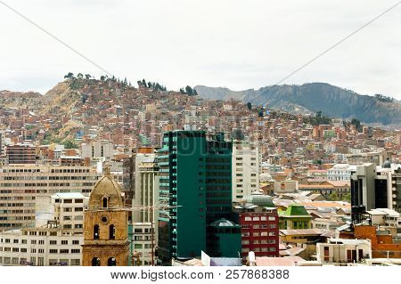 High Altitude City Of La Paz - Bolivia
