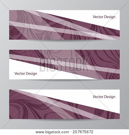 Vector Abstract Geometric Design Banner Web Template.