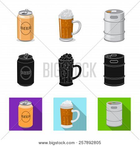 Vector Design Of Pub And Bar Logo. Collection Of Pub And Interior Vector Icon For Stock.