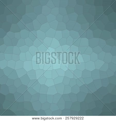 Abstract Illustration Of Square Wintergreen Little Hexagon Background, Digitally Generated