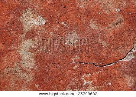 Bohatá textura od starých hradeb v Peterhof, Rusko