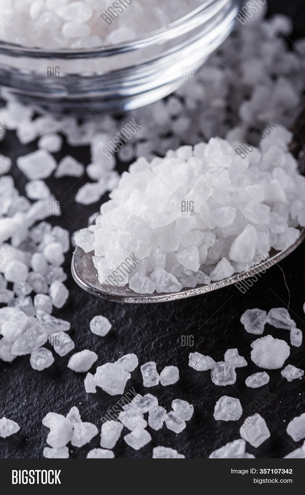 Coarse Sea Salt On Image & Photo (Free Trial) Bigstock