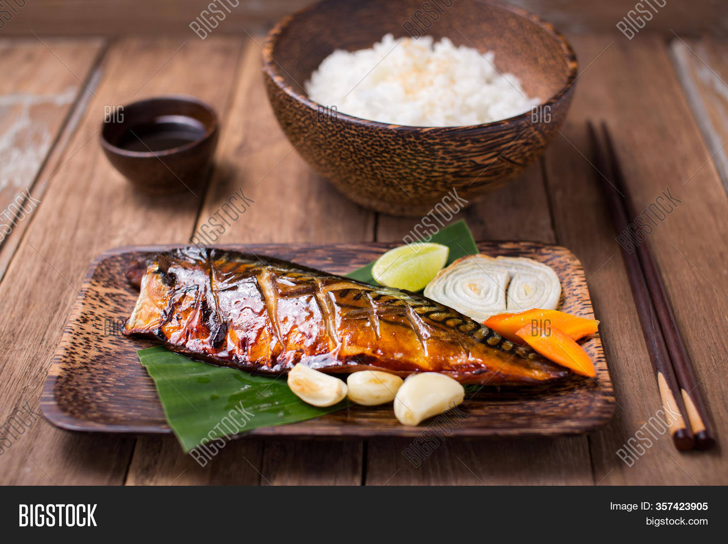 Grilled Saba Fish Image & Photo (Free Trial) Bigstock