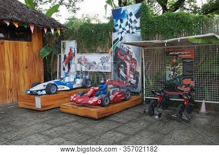 Bulacan, Ph - Oct. 16: Cherubin Gardens Racing Carts Display On October 16, 2015 In Meycauayan, Bula