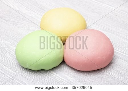 Color Dough For Pasta, Colored With Natural Dyes