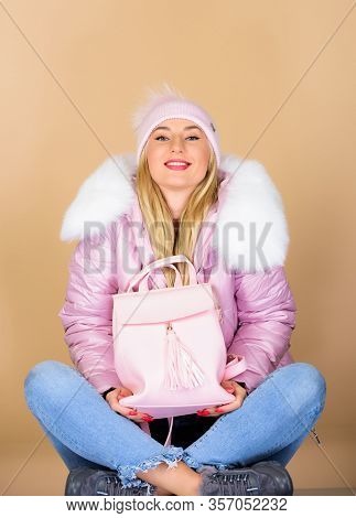 Total Pastel Outfit. Tender Combination. Matching Accessories. Fashion Accessory. Girl Adorable Mode