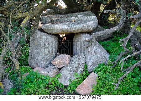 View Of The Giants Tomb Murta Sterria De Pizzus