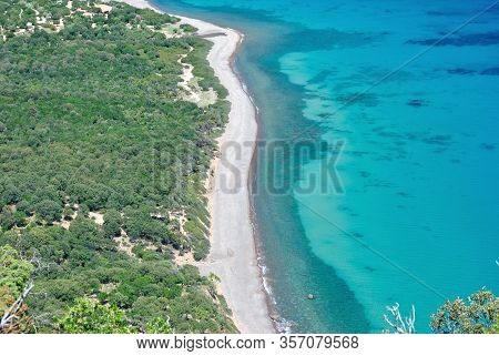 View Of The Coccorrocci Beach In Teretnia