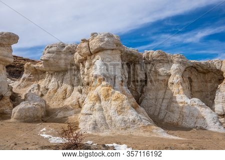 Paint Mines Interpretive Park, Unique And Colorful Ancient Geological Site In Colorado