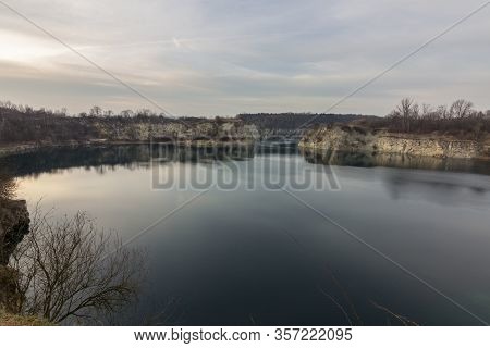 Views Of Zakrzówek Lake In Krakow In Poland