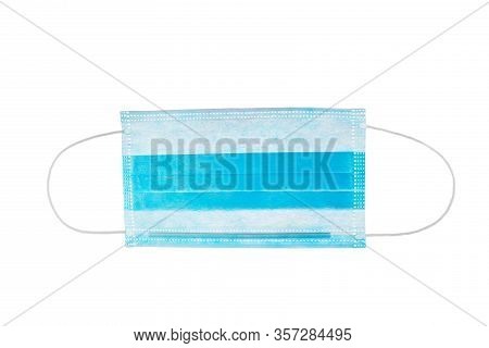 Doctor, Medical Mask Isolated On White Background, Corona Protection, Covid-19