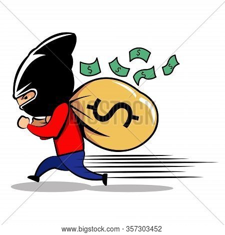 A Robber Try To Escaped From Police Officer