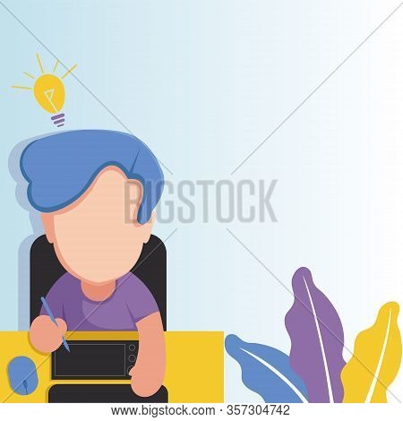 Blank Template For Creative Industry Or Studio Job Vacancy