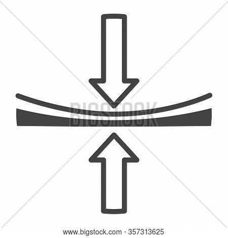 Ventilation System, Orthopedic Mattress And Arrows, Isolated Icon